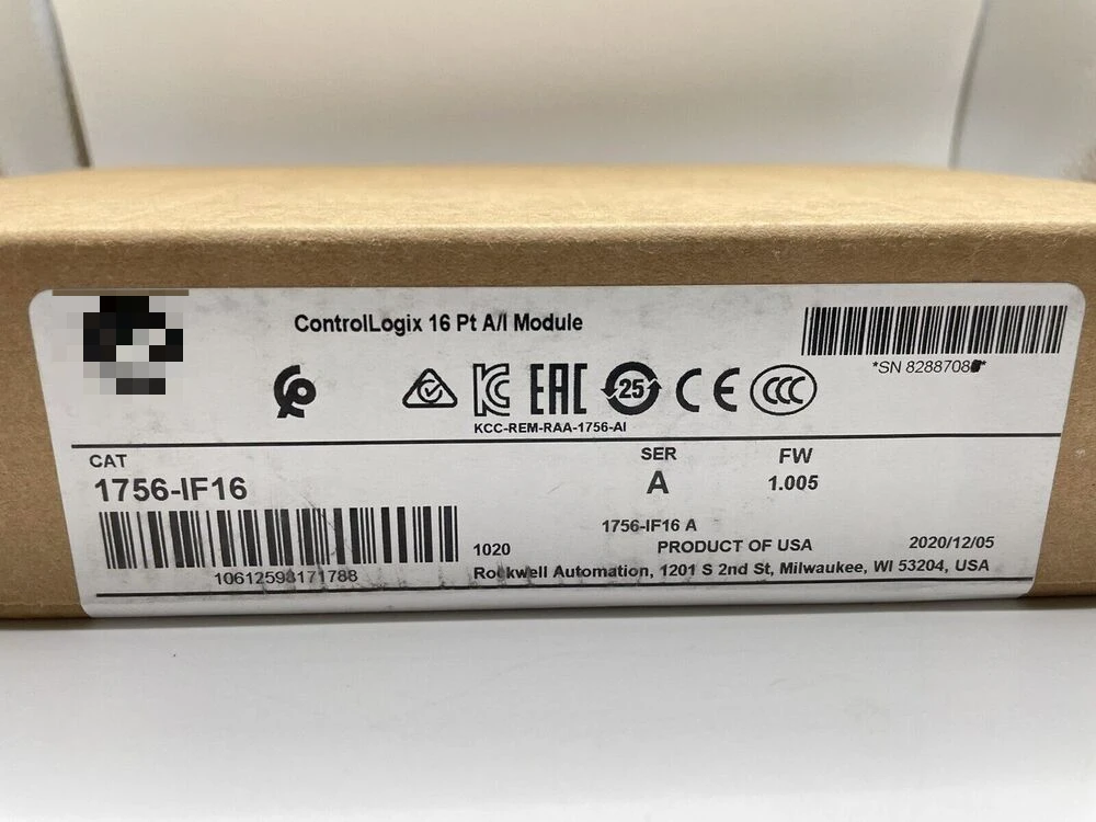 Allen-Bradley 1756-IF16 SER A ControlLogix 16-портовый модуль ввода новый 1756IF16