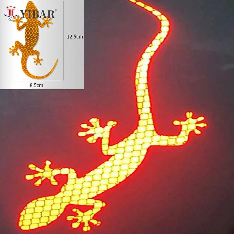 1 шт. светоотражающая металлическая наклейка на автомобиль