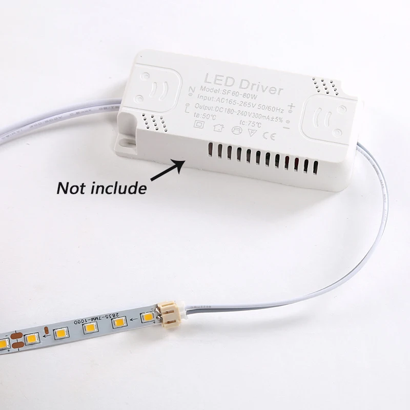 Светодиодная лента 3 метра 2835 LED ribbbon 5B10C 100D 7 мм белая нейтральная и теплая
