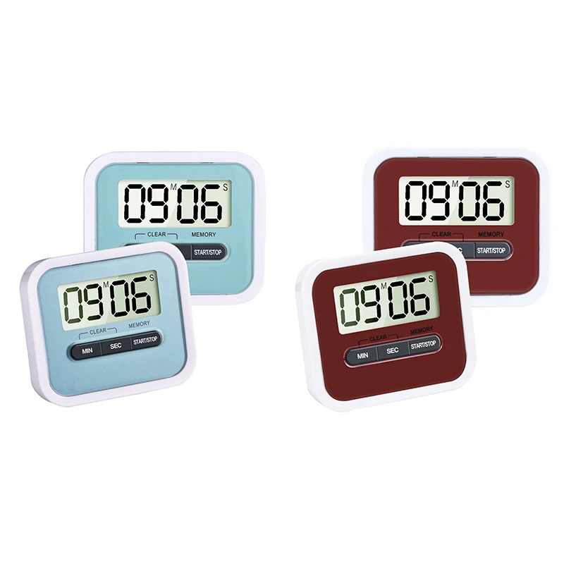 

2 Pack Magnetic Digital Cook Kitchen Timer With Loud Alarm