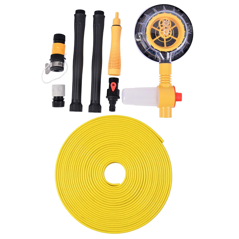 

Handy Car Wash Brush Kit Handle Automatic Car Rotating Brush Cleaning Mop