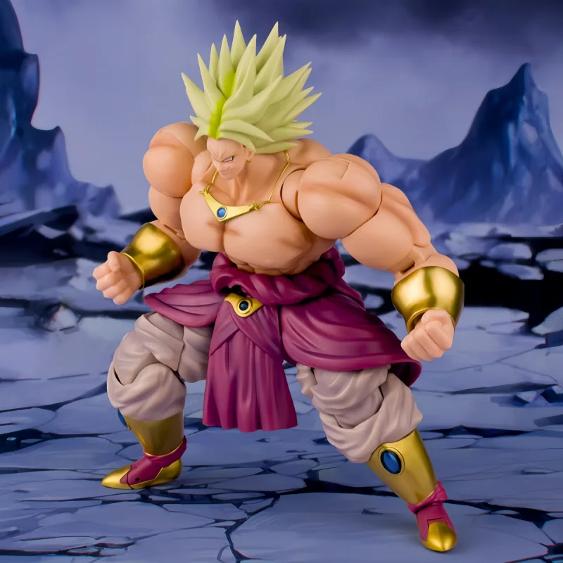 Фото Подлинная фигурка Demoniacal Fit Dragon Ball Broly 2.0 Shf Legendary Berserker-Cosmic Shocking 1/12, подарки №2