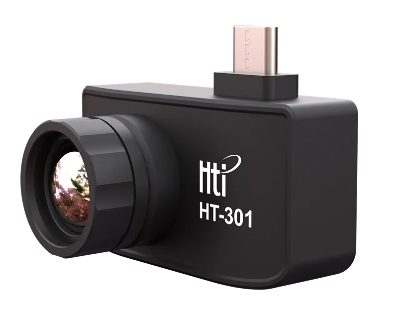 

New arrival Hti highest resolution 384*288 mini thermal camera for android phone HT-301 ios