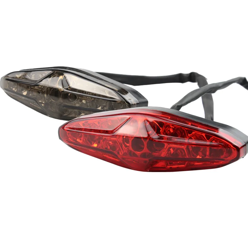 

Motorcycle Accessories Brake Lights Rear Taillights Running Lights Electric Scooter 15LED Warning Lights