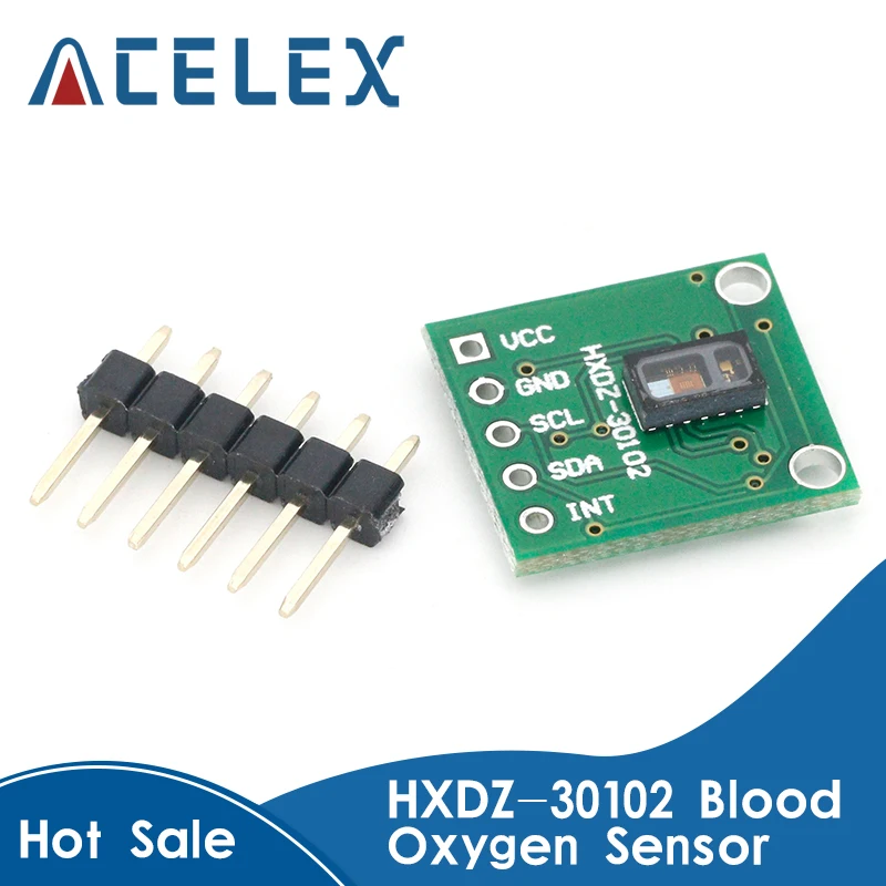 

HXDZ-30102 Heart Rate And Blood Oxygen Sensor Module