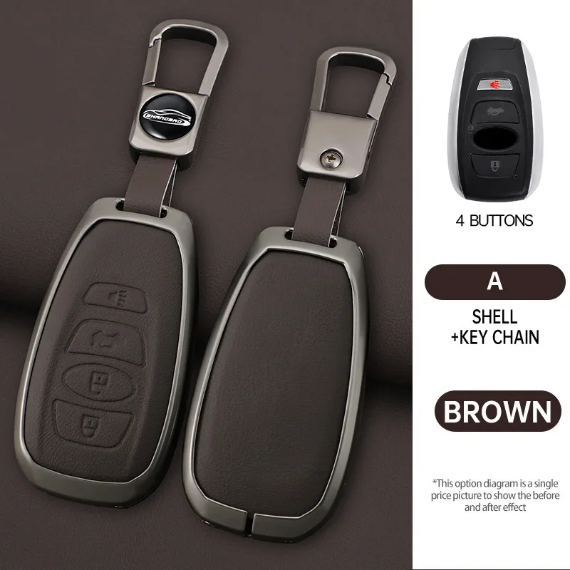 

Чехол для автомобильных ключей, защитная сумка для Subaru WRX XV Crosstrek Legacy BRZ Forester Impreza STi Outback 2015-2019, аксессуары