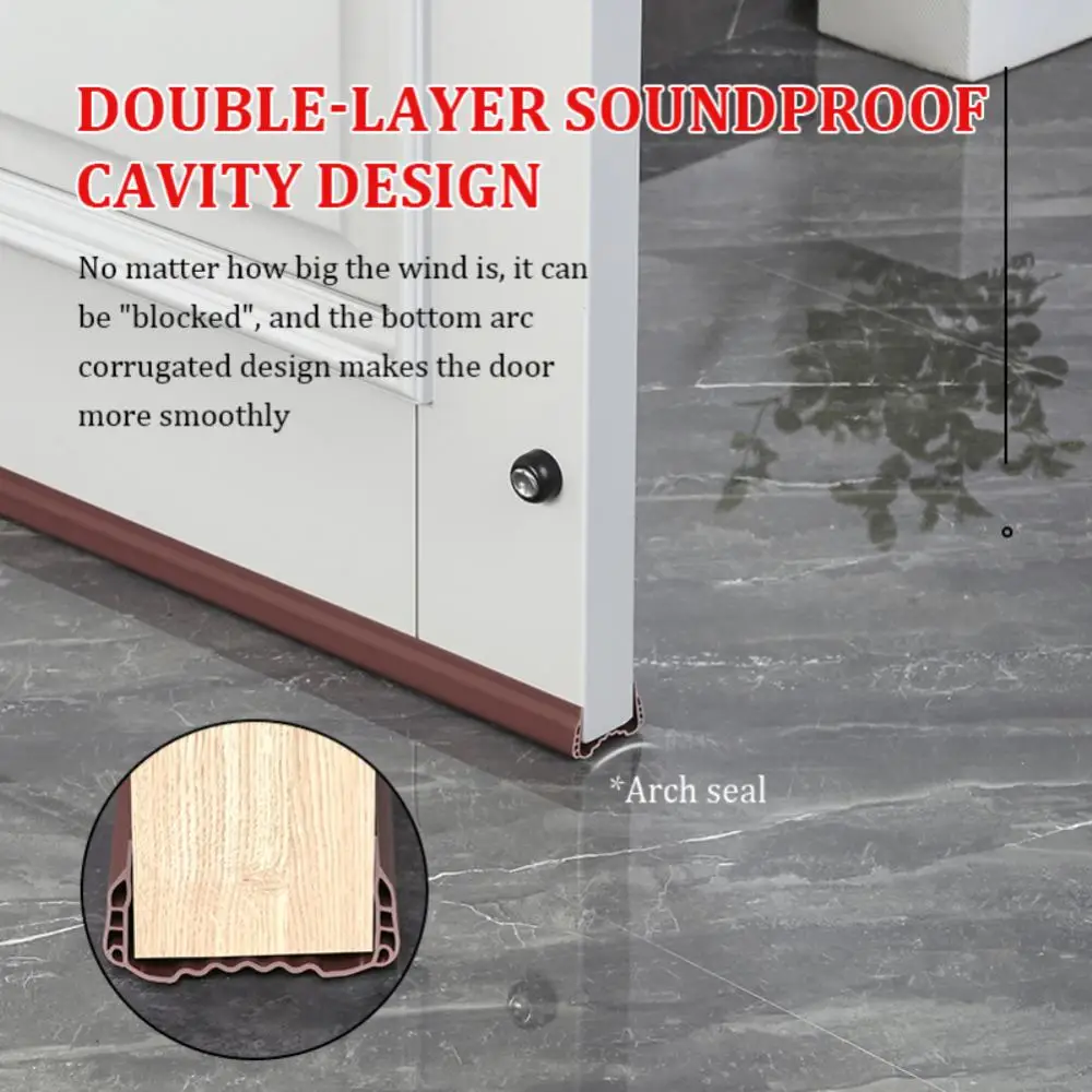 

Dustproof Sealer Protector Pvc Under Door Weatherstrip Soundproof Sealing Strip Door Bottom Wholesale Draft Stoppers 2023 New