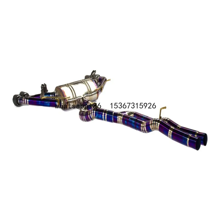 Громкая выхлопная система для Audi RS3 2 5 T наконечник глушителя выбросов с титановым