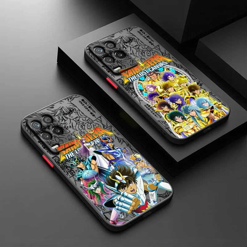 Горячее аниме Saint Seiya чехол для телефона OPPO A58 A57 A56 A55 A54 A53 A52 A38 A33 A32 A31 A16 A15 E S Матовый