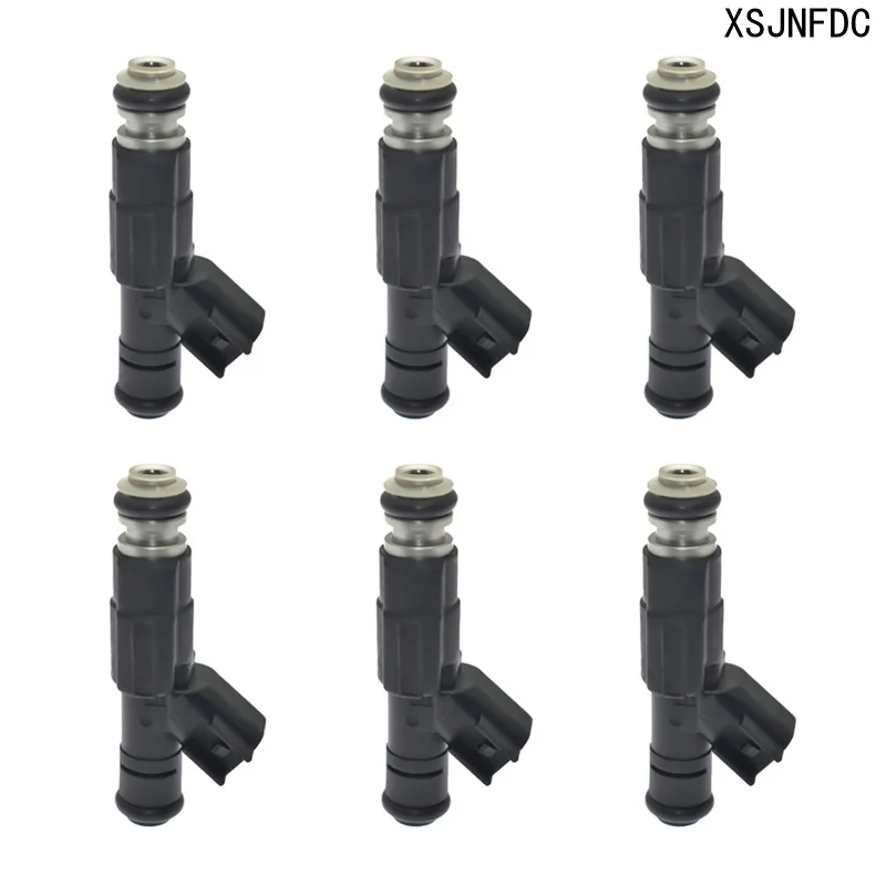 1/6 шт 0280155784 Обновленные топливные форсунки с 4 отверстиями для Jeep Cherokee 1999-2001 Grand