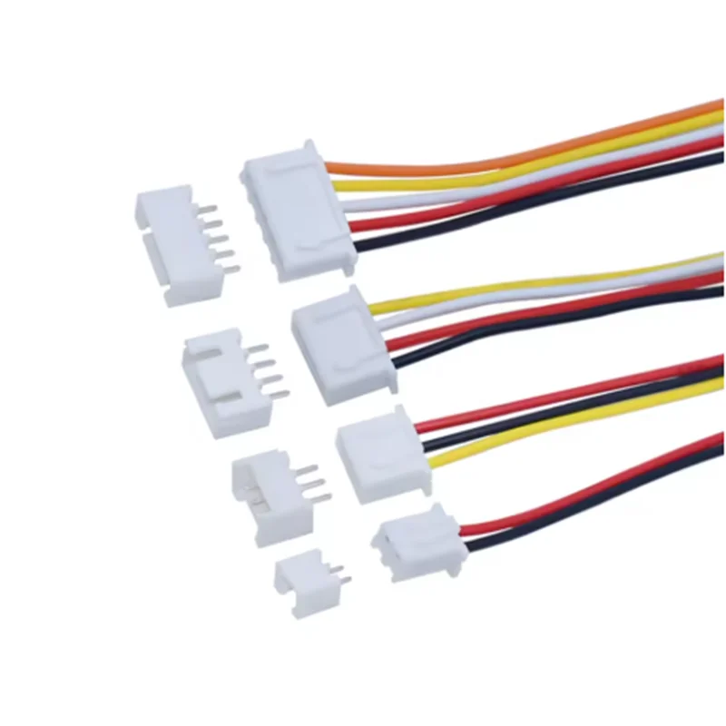 

Кабельные разъемы JST XH2.54 2/3/4/5/6/7/8/9/10 контактов 24AWG 15см