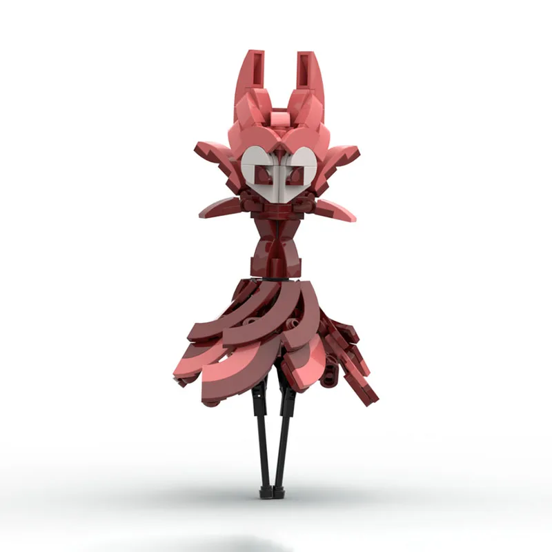 Фото Набор строительных блоков MOC Hollow Knight: Король Кошмаров Гримм, 176 деталей, модель для сборки, праздничный подарок, развивающая игрушка, на день рождения №3