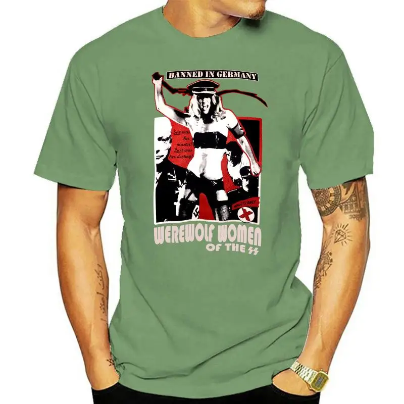 

Werewolf Women Of The Ss T-Shirt Rob Zombie Sheri Moon Ilsa Personalized Men T-Shirts Classical 2022 Street Wear Shirts