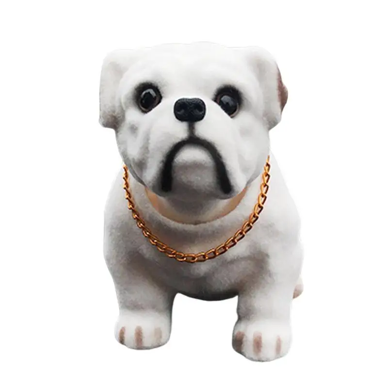 

Dog Shaking Head Resin Car Dog Decor Haking Head Dog Statue Car Dashboard Bobblehead Dog Kitten Doll Toy Dancing Toys Figurine