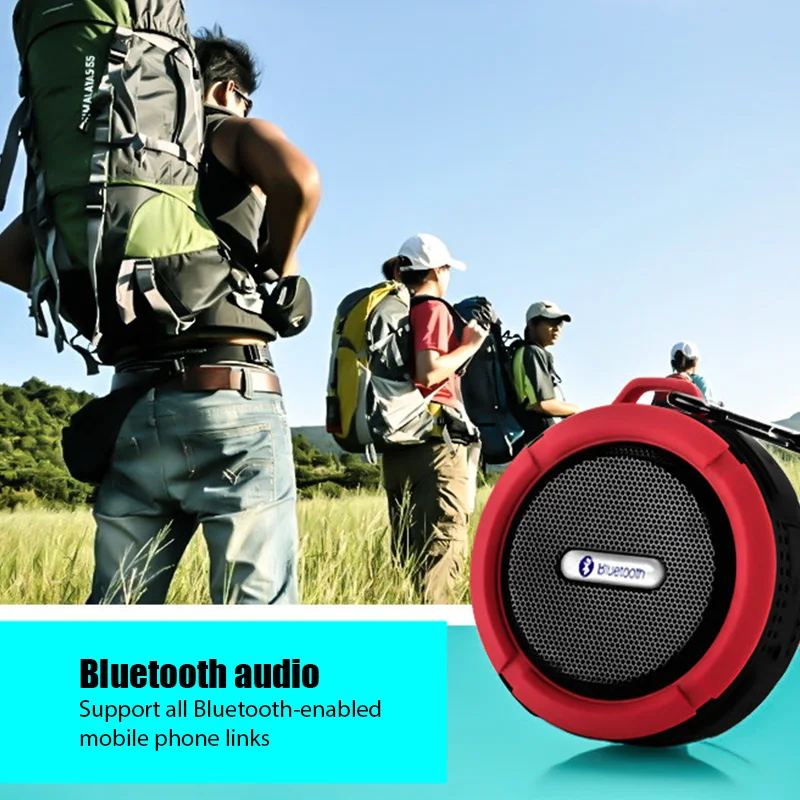Портативная Bluetooth-колонка беспроводная водонепроницаемая душевая Колонка s для