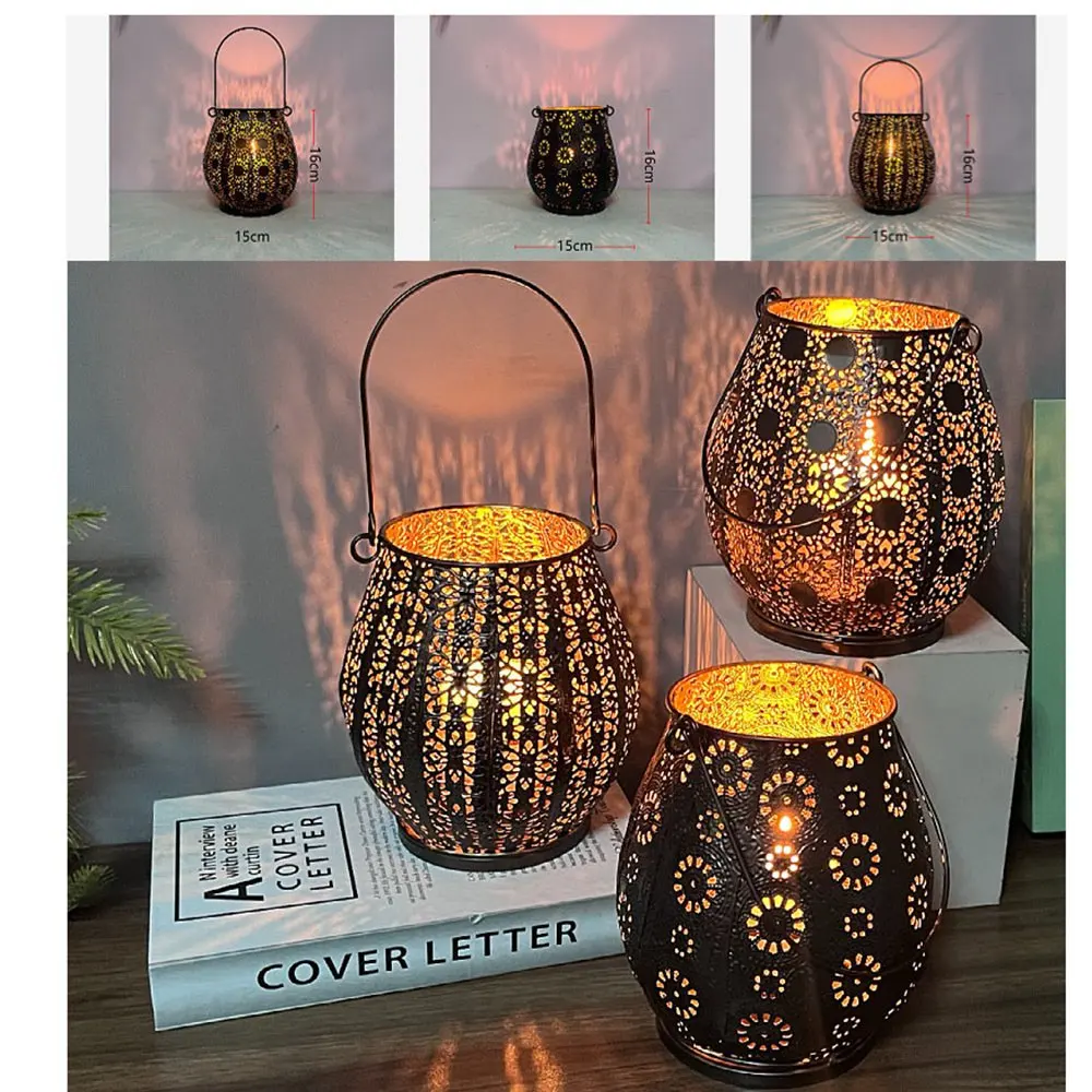 Фестиваль Чжаа арабский креативный железный подсвечник подвесной светильник в