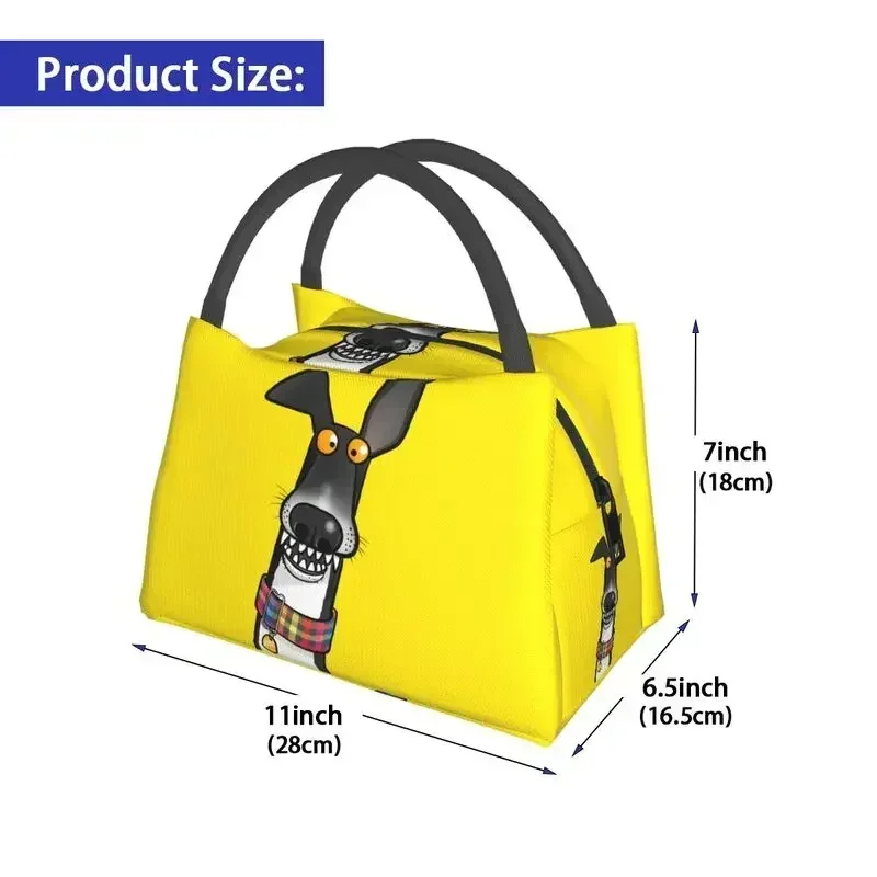 Изолированные Ланч-боксы Teefs для открытого пикника смешные рисунки в итальянском