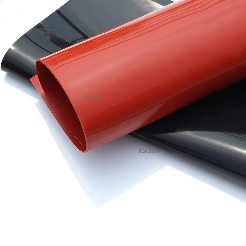 

Red/Black Silicone Rubber Sheet 500x500mm 1mm 2mm 3mm 4mm 5mm Silicone Sheeting Silicone Matt Gasket