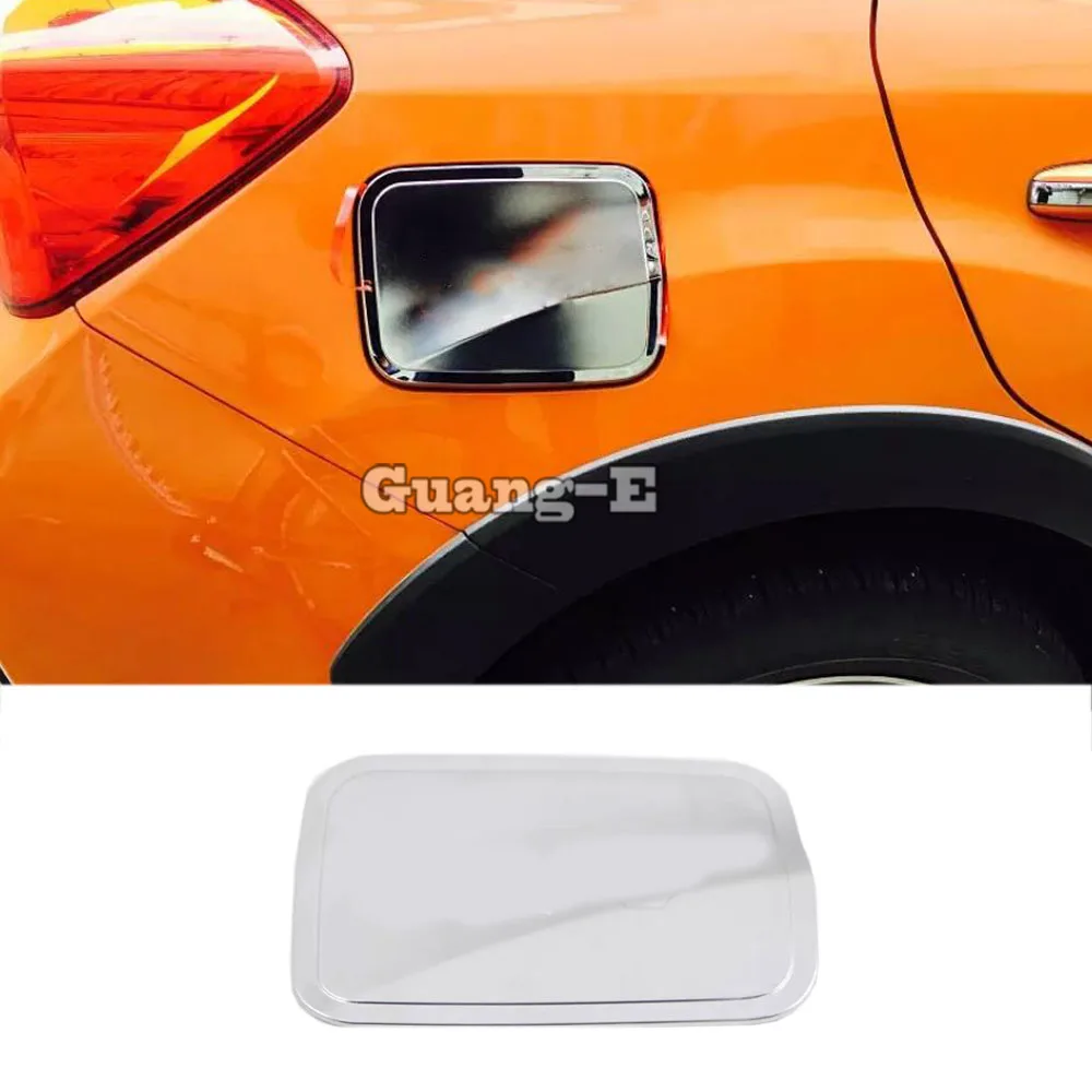 

For Subaru XV 2012 2013 2014 2015 2016 2017 Car Molding Stainless Steel Gas/Fuel/Oil Tank Cover Cap Lamp Frame Trim Panel