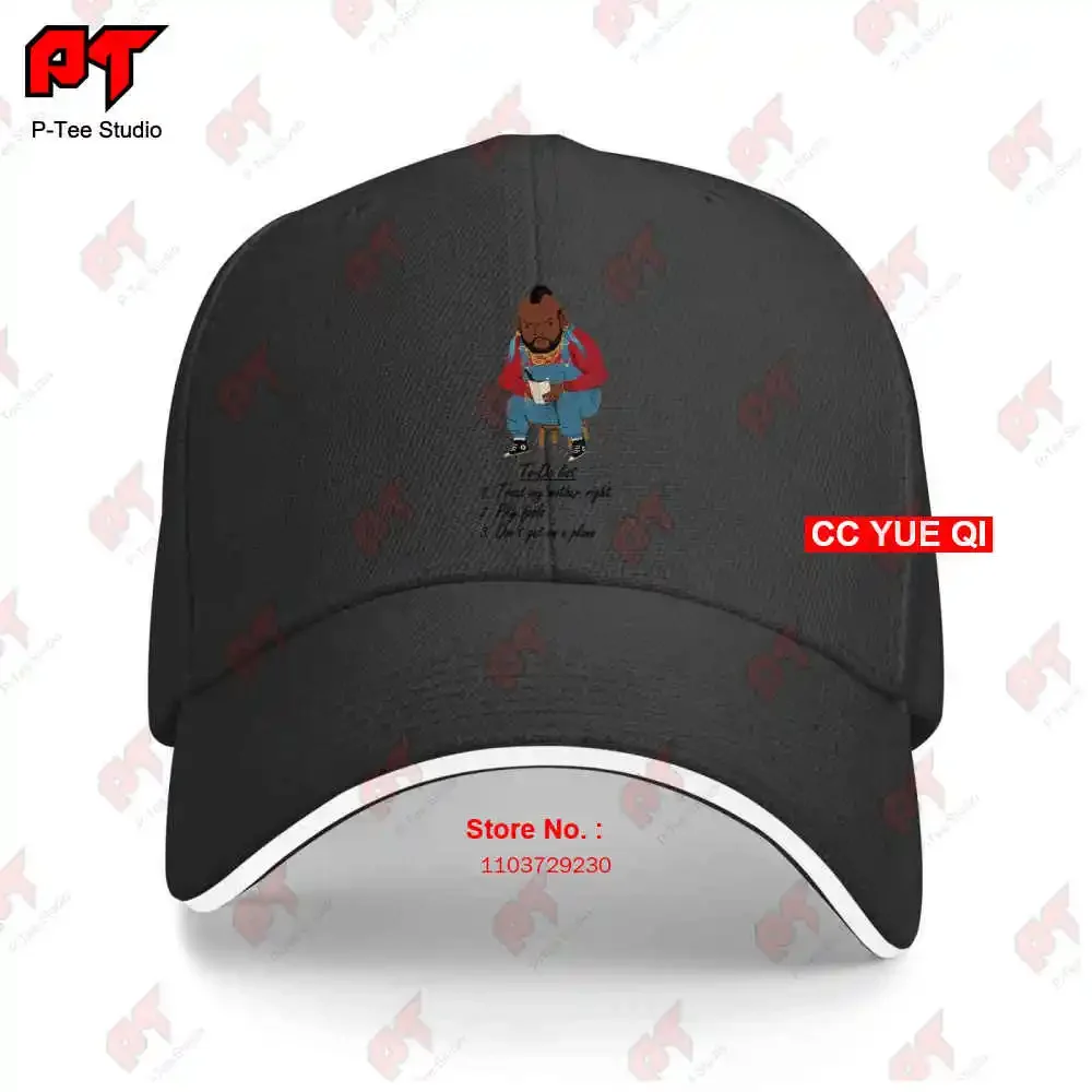 Ba To Do List The A Murdock Mr B Team Hannibal Baracus Baseball Caps Truck Cap OBHR