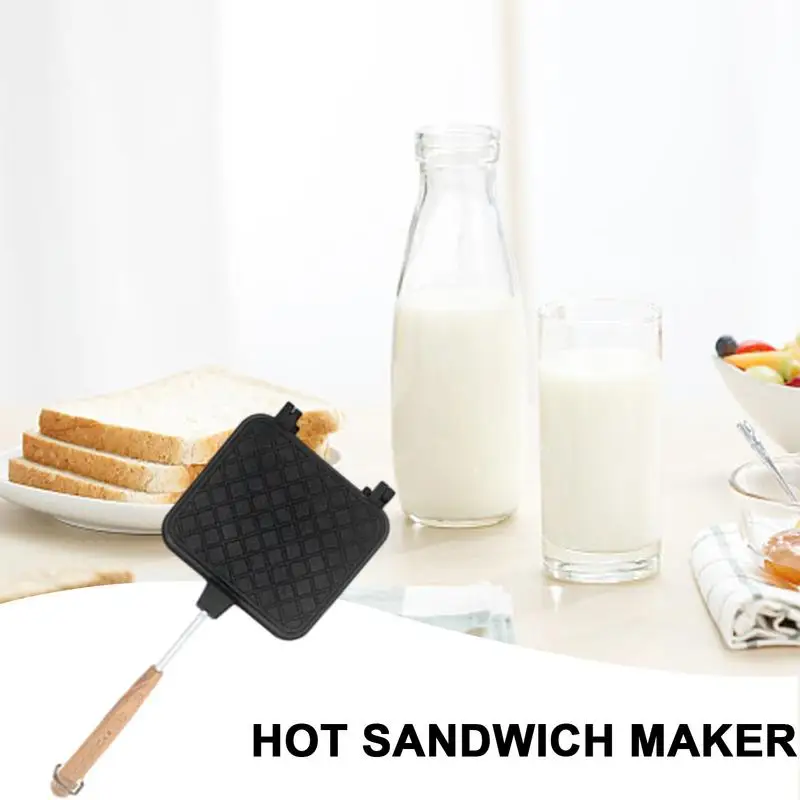 

Устройство для приготовления сэндвичей на завтрак, многофункциональный тостер, устройство для приготовления сэндвичей на завтрак, двухсторонний аппарат для жарки хлеба, тостер