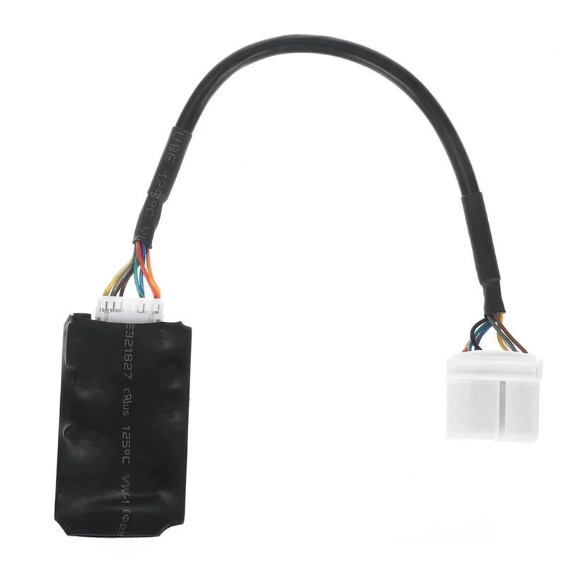 2X автомобильный радиоприемник аудио адаптер Bluetooth Aux кабель микрофон гарнитура