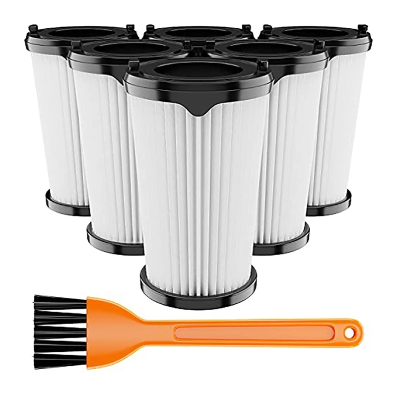 

Фильтр CX7, совместимый с моделями пылесосов AEG CX7-2 Ergorapido, такими как AEF150, моющийся фильтр НЕРА, 6 шт.