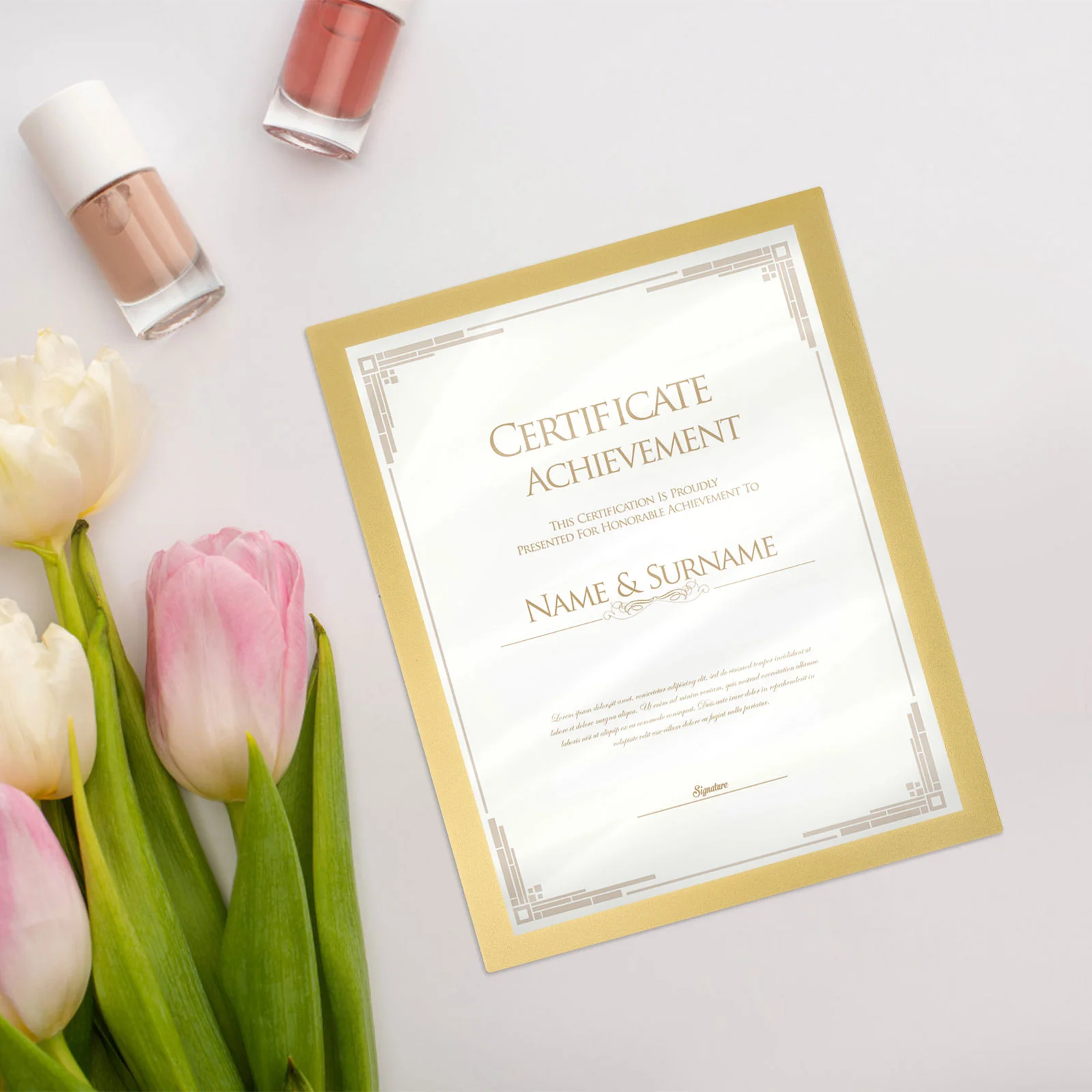 Настенная рамка для дисплея золотые фоторамки формата А4 магнитные белые вешалки