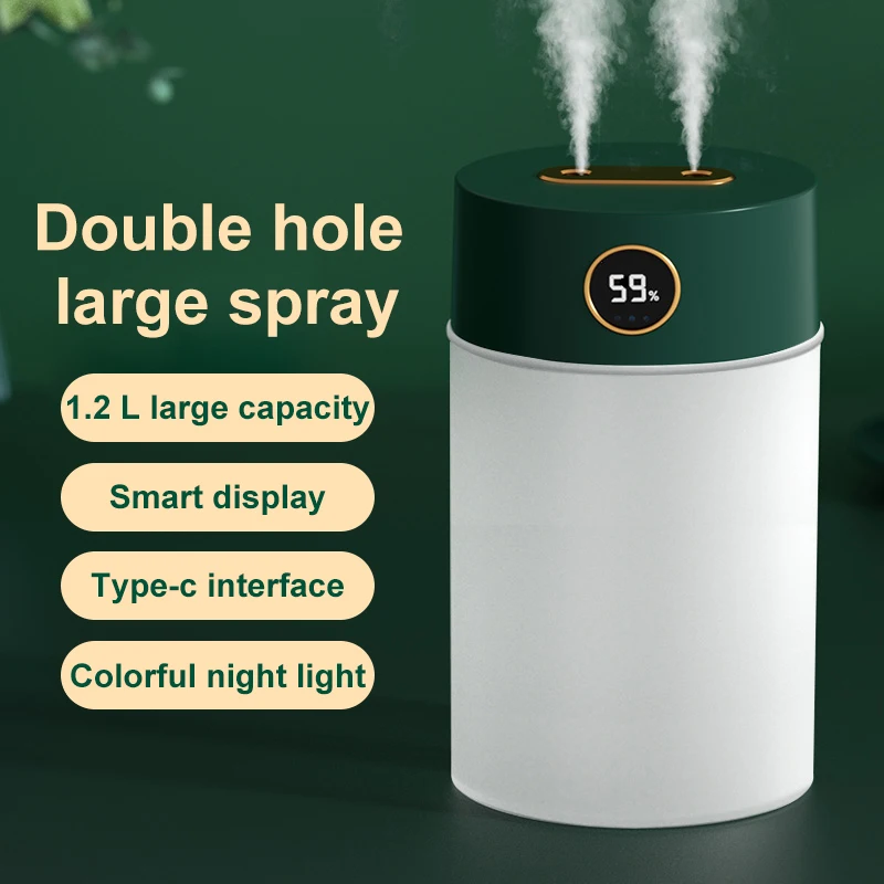 With Lcd Humidity Display Large Capacity Aroma Essential Oil