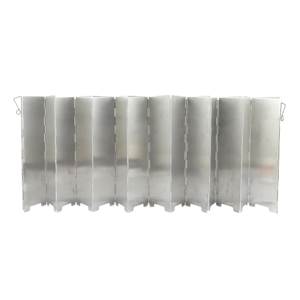 

Wind Guard Plates Windshield 130x24cm Aluminium Alloy Cooking Supplies
