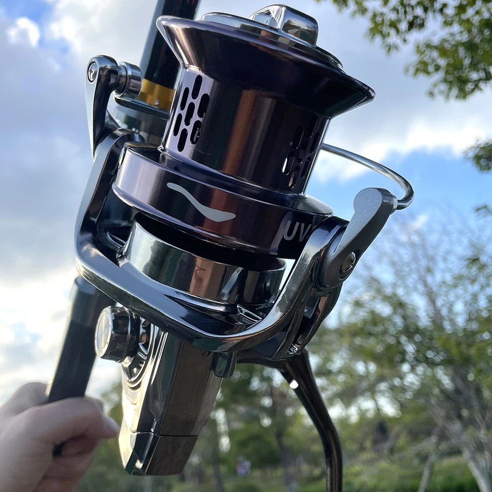 

Большая Рыболовная катушка, максимальное усилие фрикциона 25 кг, полностью Металлическая длинная Морская Лодка, 12000 катушка для троллинга карпа, спиннинговая катушка Molinete Pesca