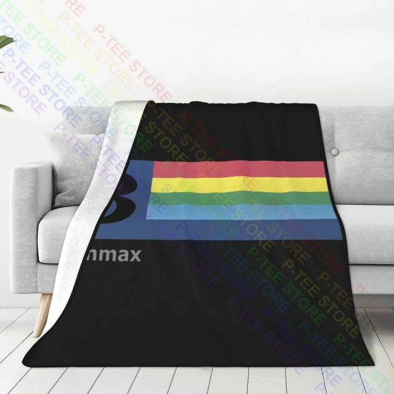Одеяло Betamax в стиле ретро 80-х годов толстое удобное домашнее украшение для дивана
