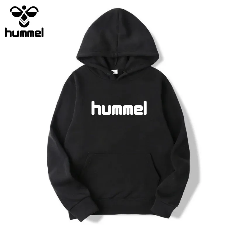 Новый бренд HUMMEL модная толстовка свитшот для мужчин весна-осень хип-хоп теплая