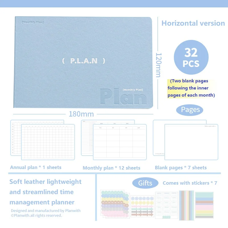 

Planwith Блокнот-планировщик PW0012