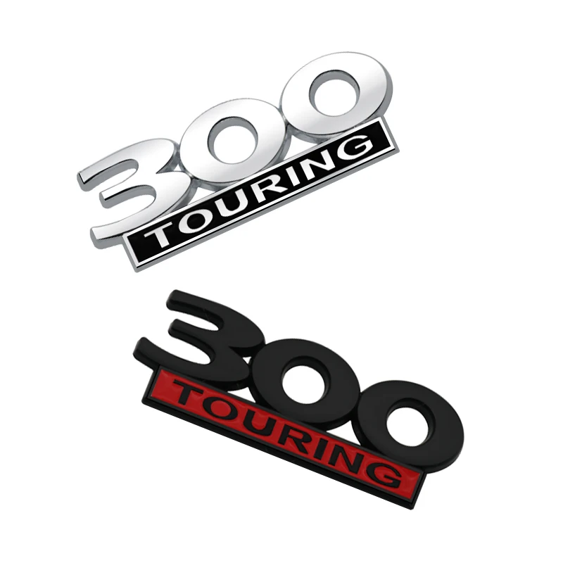 

Car Emblem Metal 300 TOURING Badge Logo Body Decals Sticker For Chrysler 200c 300c LX LD Pacifica Voyager Sebring Accessories