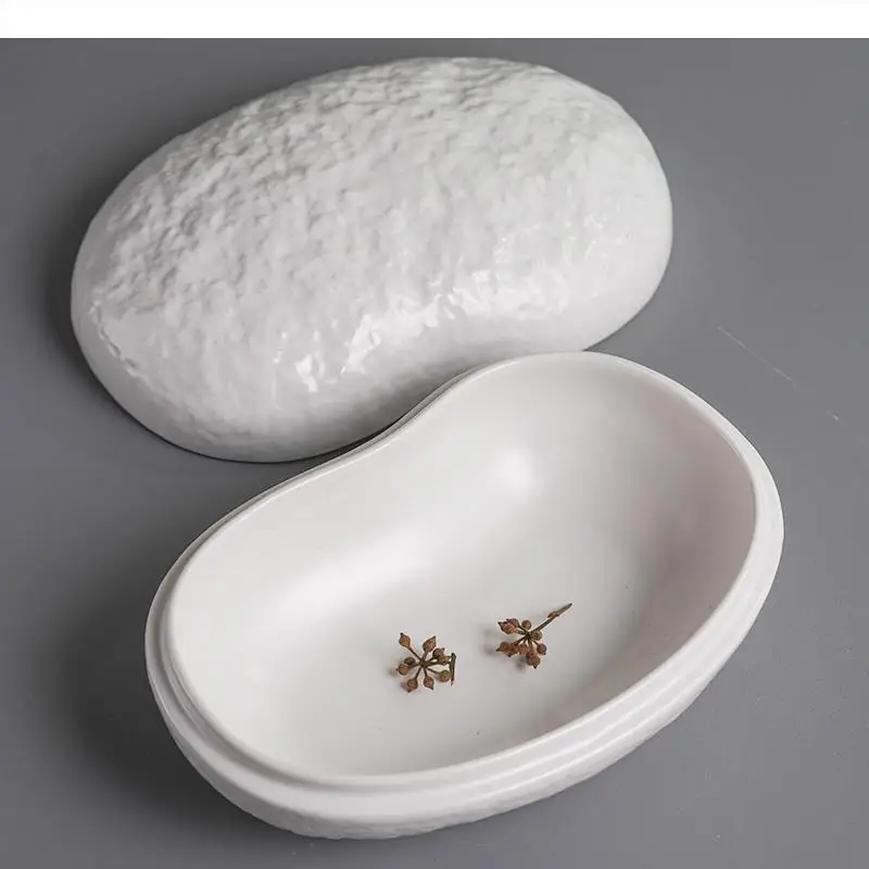 

Ceramic Tableware Irregular Dinner Plate with Cover Dessert Bowl Western Plates Fruit Tray Salad Bowl Sashimi Plate Soup Plates