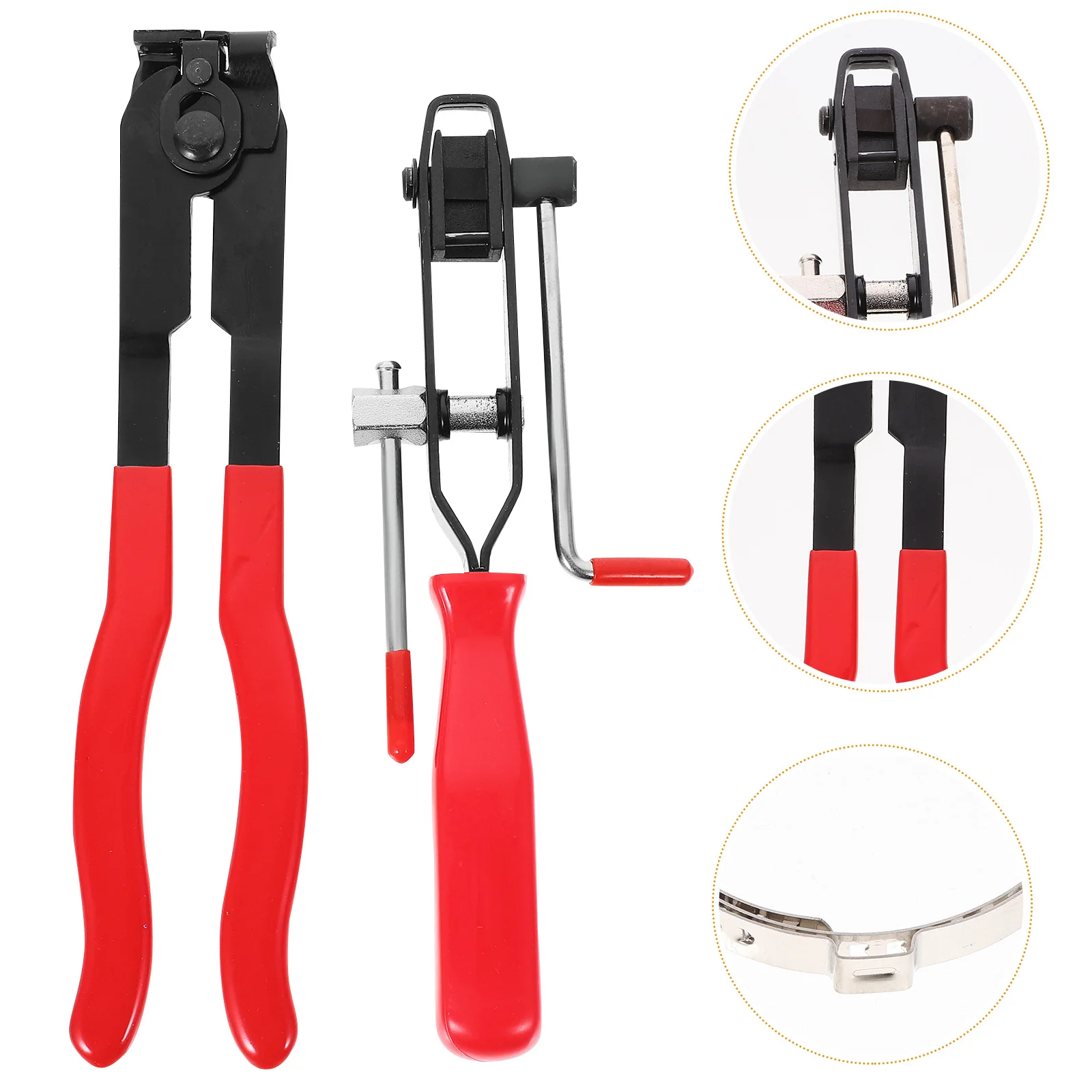 

10 шт./набор, металлические плоскогубцы для ремонта шлангов