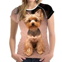 pet dog 3d printing t shirt men and women round neck short sleeve fashion dress oversize xxs 6xl polyester material