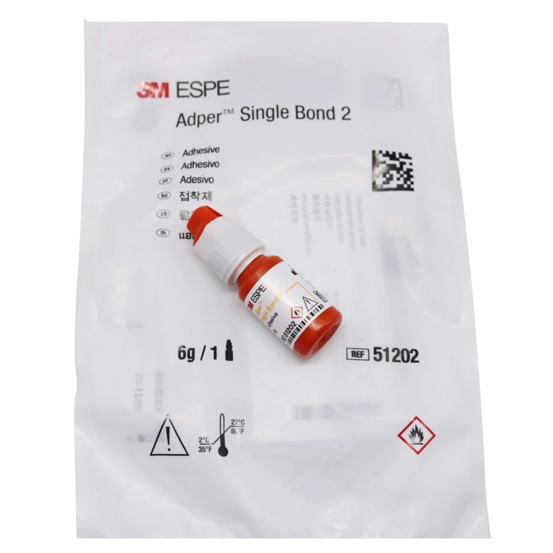 

3M ESPE Adper Single Bond2 Fifth Generation Adhesive Light Curing Resin Adhesive Full Acid Etching Adhesive 6g/Bottle for Sale