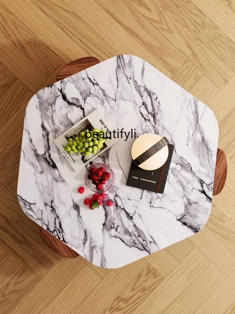 Кофейный столик из массива дерева в стиле ретро классический дизайнерский