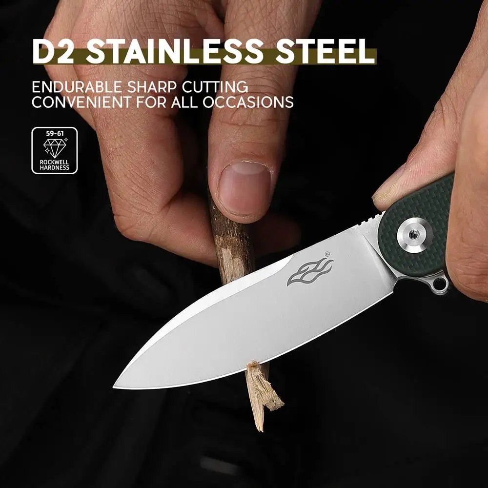 Фото FBKNIFE FH922 нож 60HRC D2 лезвие G10 ручка складной нож тактический кемпинг открытый EDC инструмент карманный флиппер нож №4