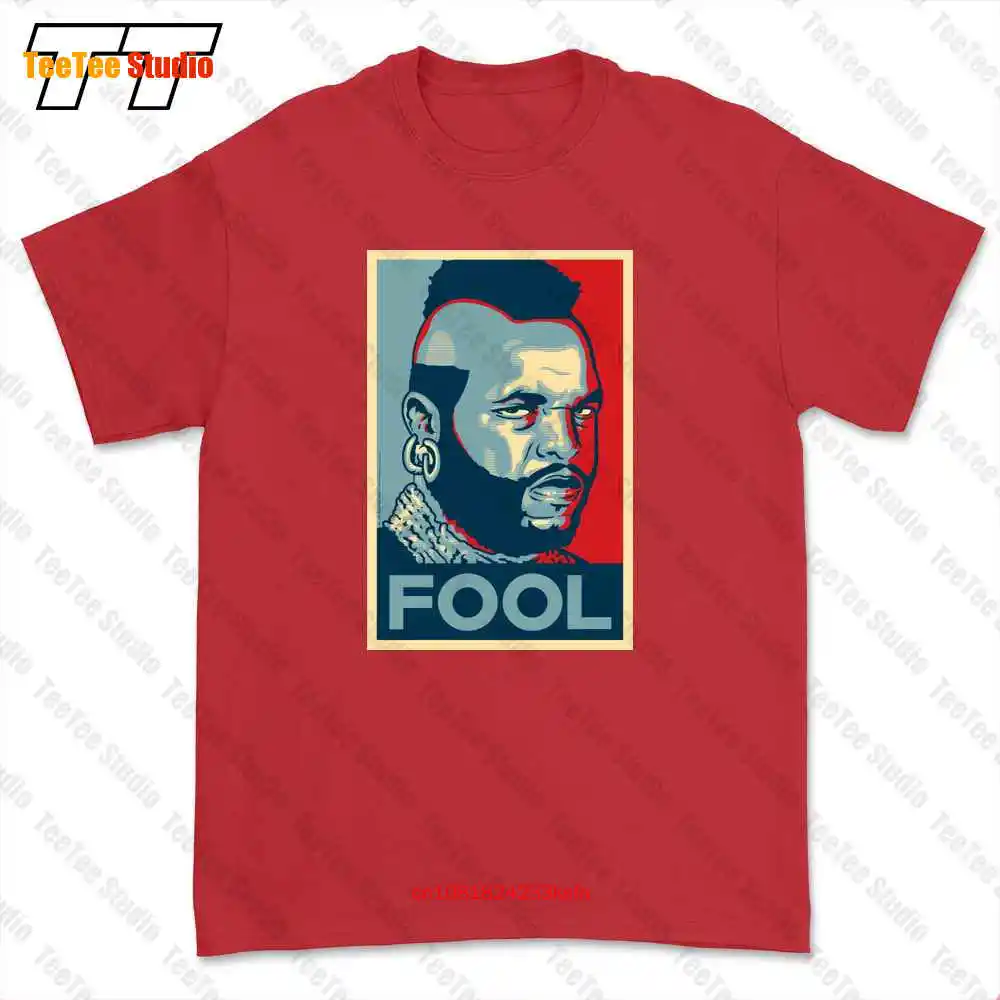 Футболка из фильма а команда Ба баракус Сумасшедший дурачок Мистер т футболка 0TMW