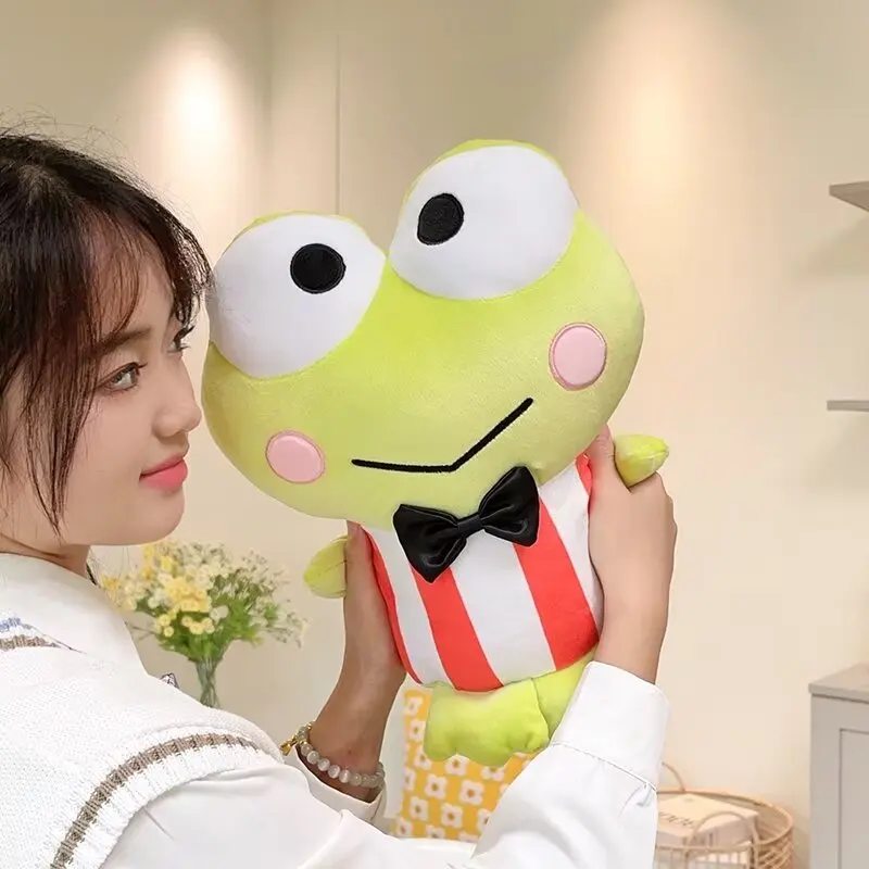 Sanrio плюшевая аниме Kero Keroppi подушка Мягкая Подушка Декор для комнаты подарки