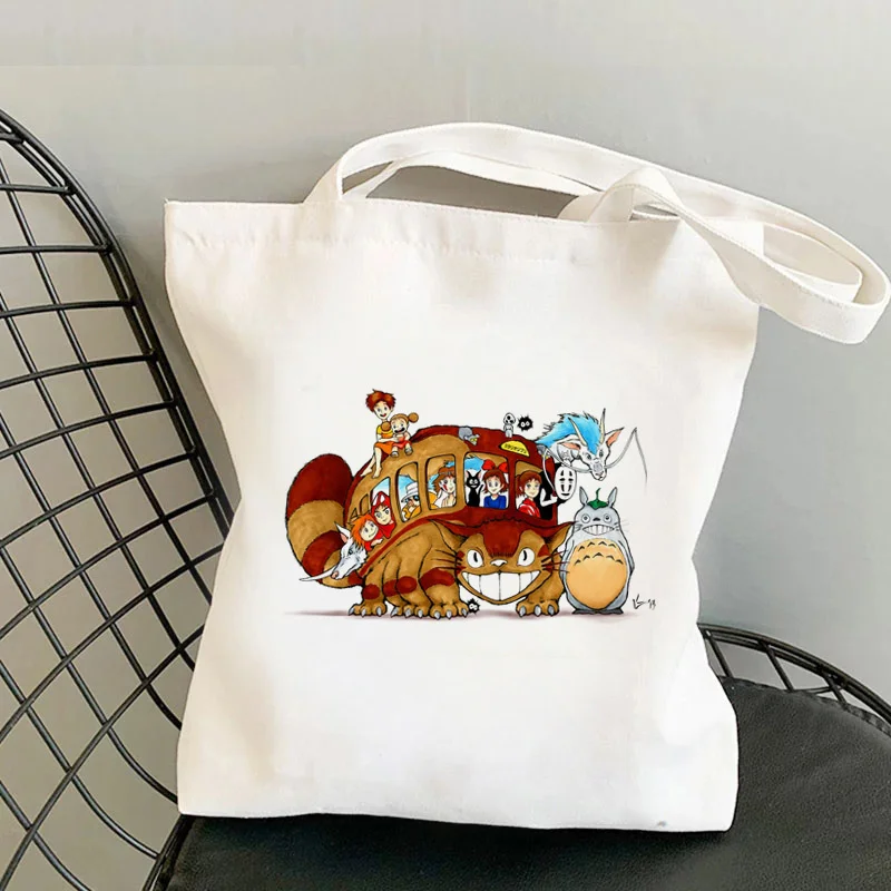 

Totoro shopping ручная сумка для шоппинга shopper eco многоразовые сумки, джутовые сумки, под заказ