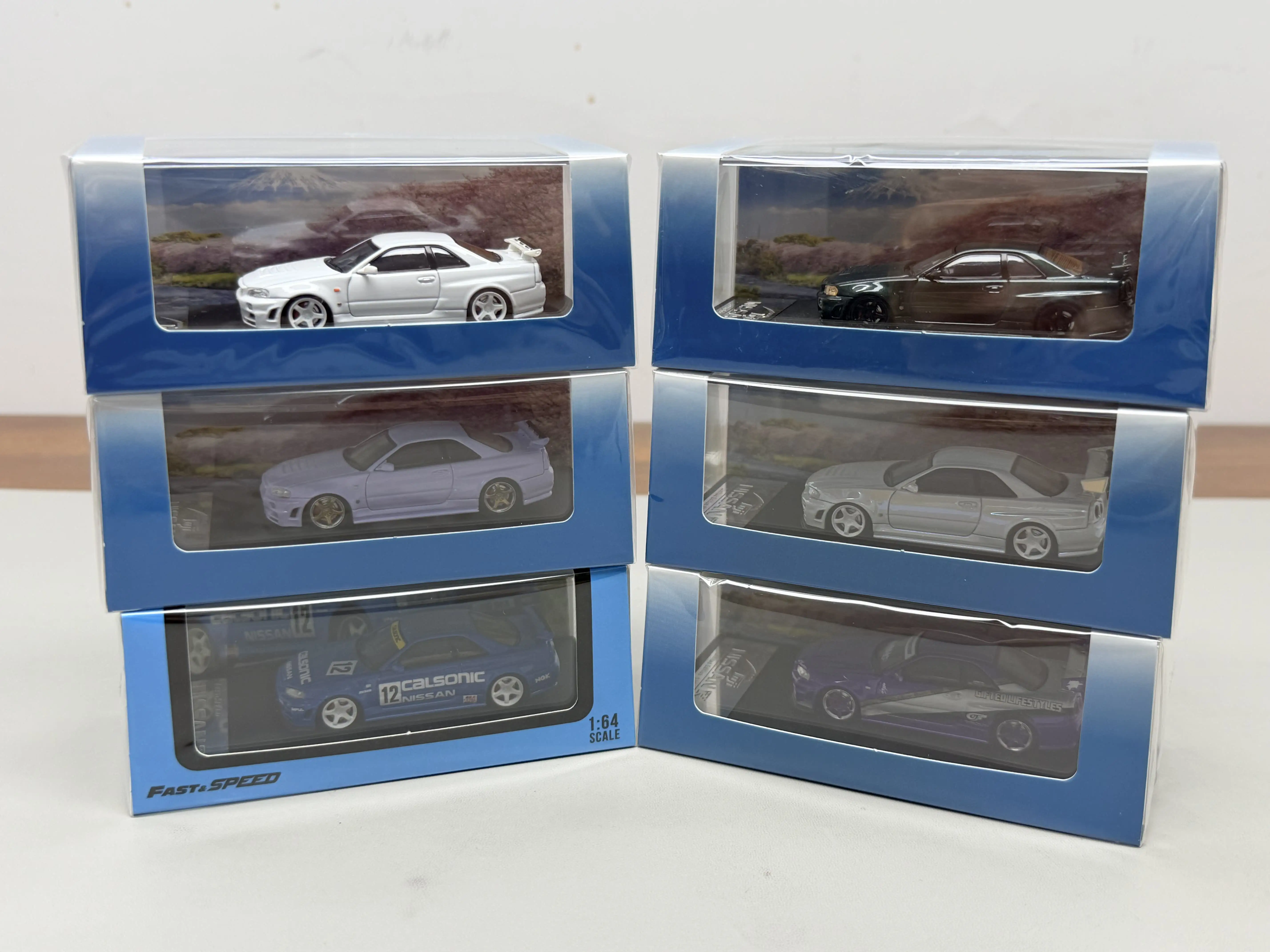 Металлическая модель автомобиля Diecast Fuji 1:64 Scale GT-R R34 Z-Tune Skyline (art.: 3920da0397ffb) - 3920da0397ffb