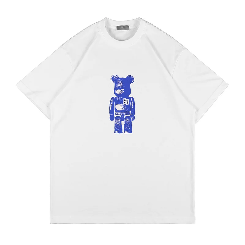 

2021SS ADER ERROR T-shirt Men Women 1:1 High Quality Blue Bear Logo Adererror Tee Cooperation Limited Edition Tops Streetwear