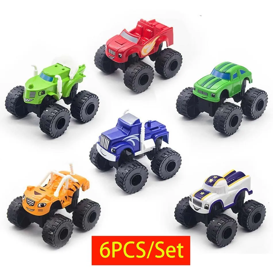 Blaze And The Monster Machines Miracle Crusher Truck Toys Vehicle Car Transformation Toys Best Gifts For Kids