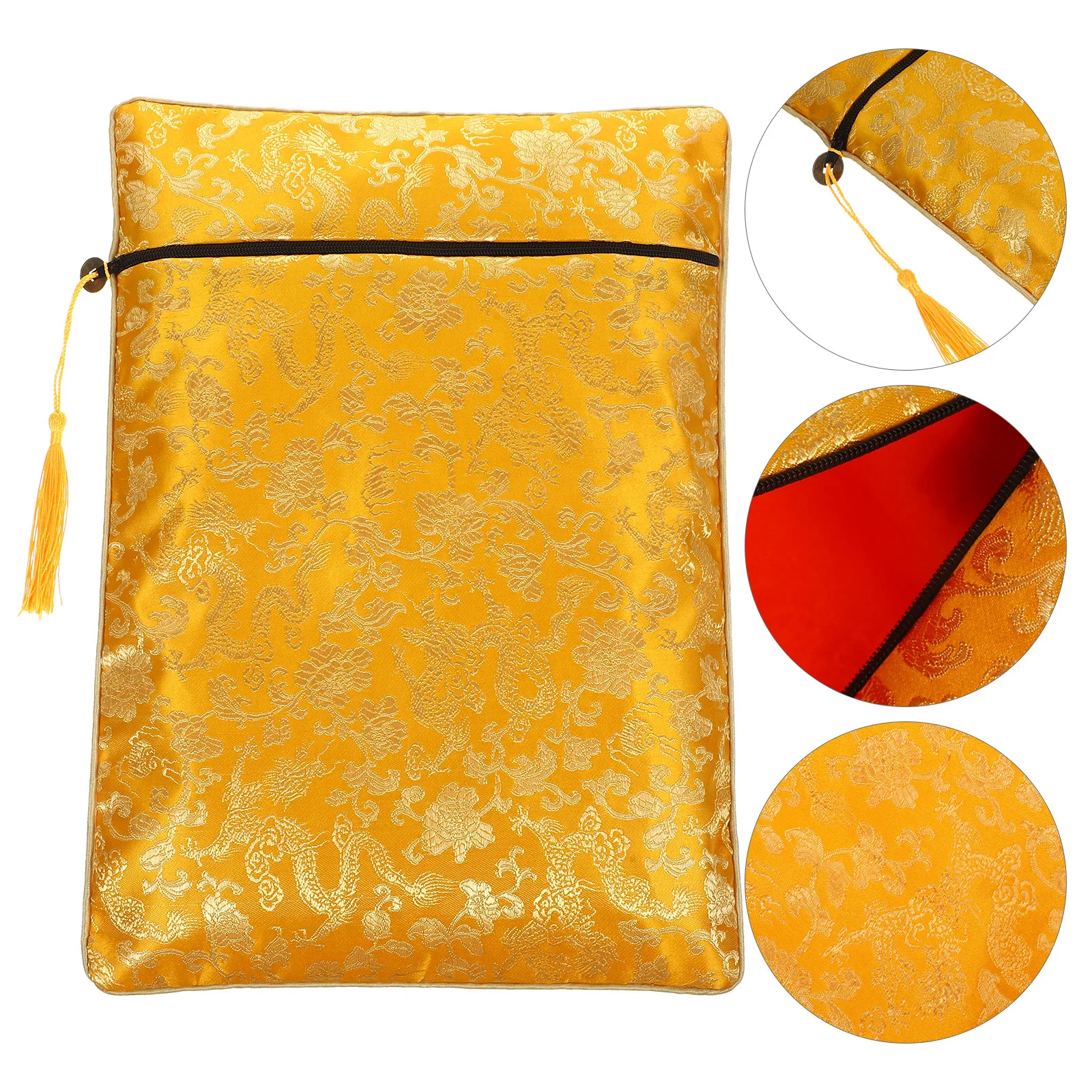 Сумка для книг на молнии большой органайзер карандашей портативный рюкзак-тоут