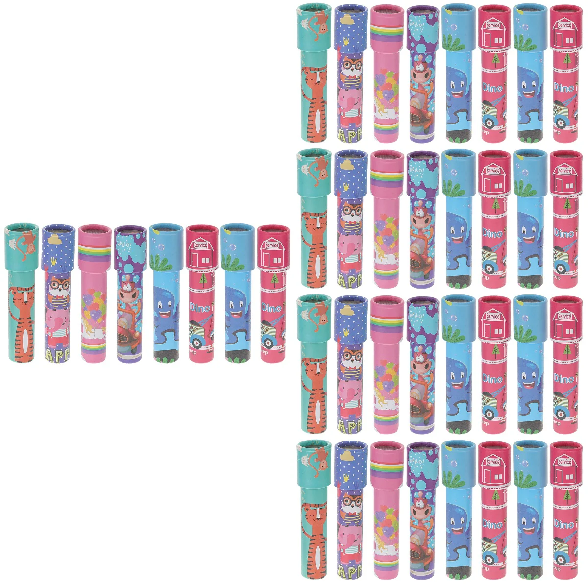 

Kaleidoscope Kidstoy Bulk Party Favors Toddler Kaliedoscopes Kit Diy Scope Children Mirror Retro Plaything Stuffersgoodie