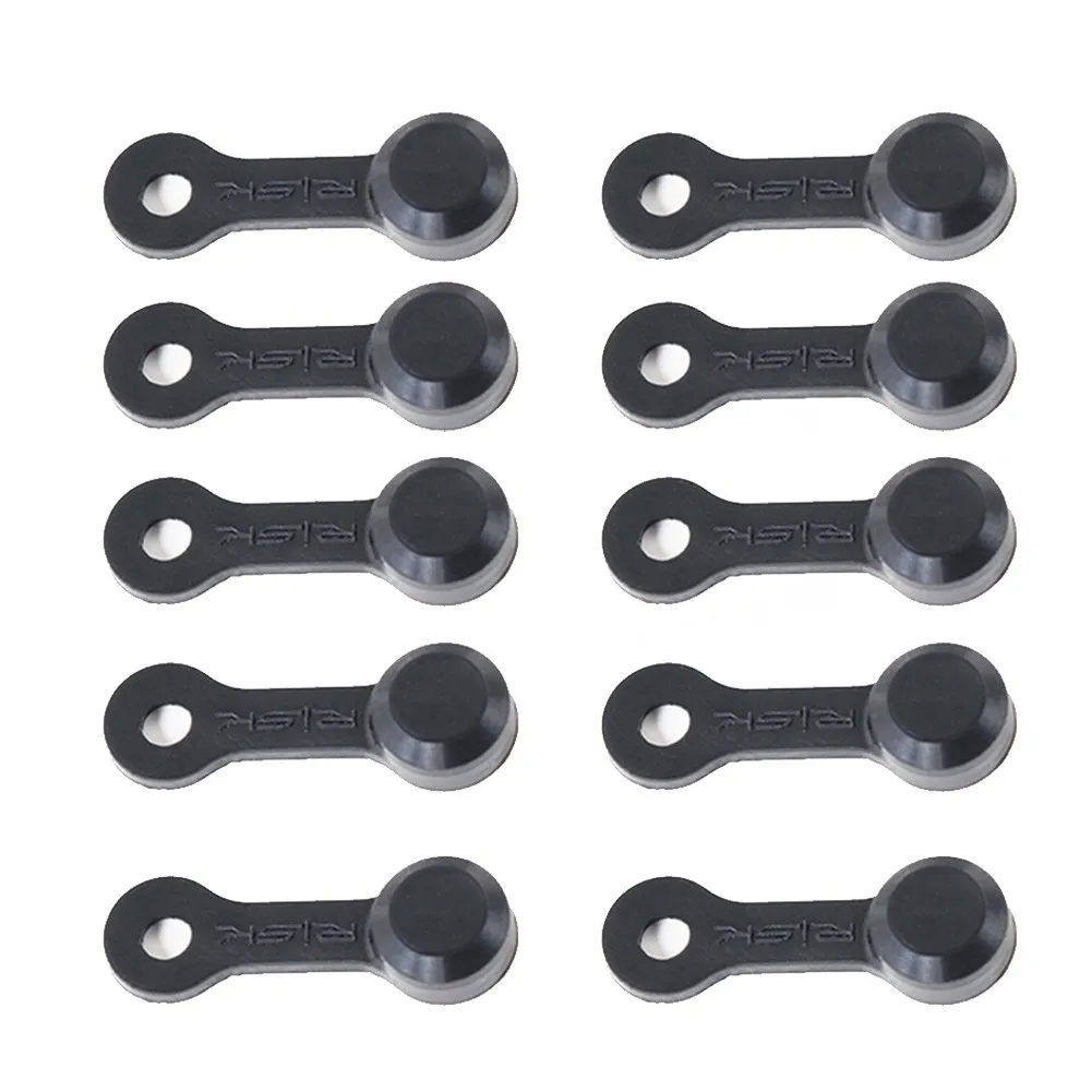 10 Pcs Bicycle Oil Disc Exhaust Screw Cap Grease Nozzle Dust Cap Oil Brake Bleed Screw Rubber Oil Pan Nozzle Dust Cap Parts